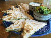 Green Chile Quesadillas 